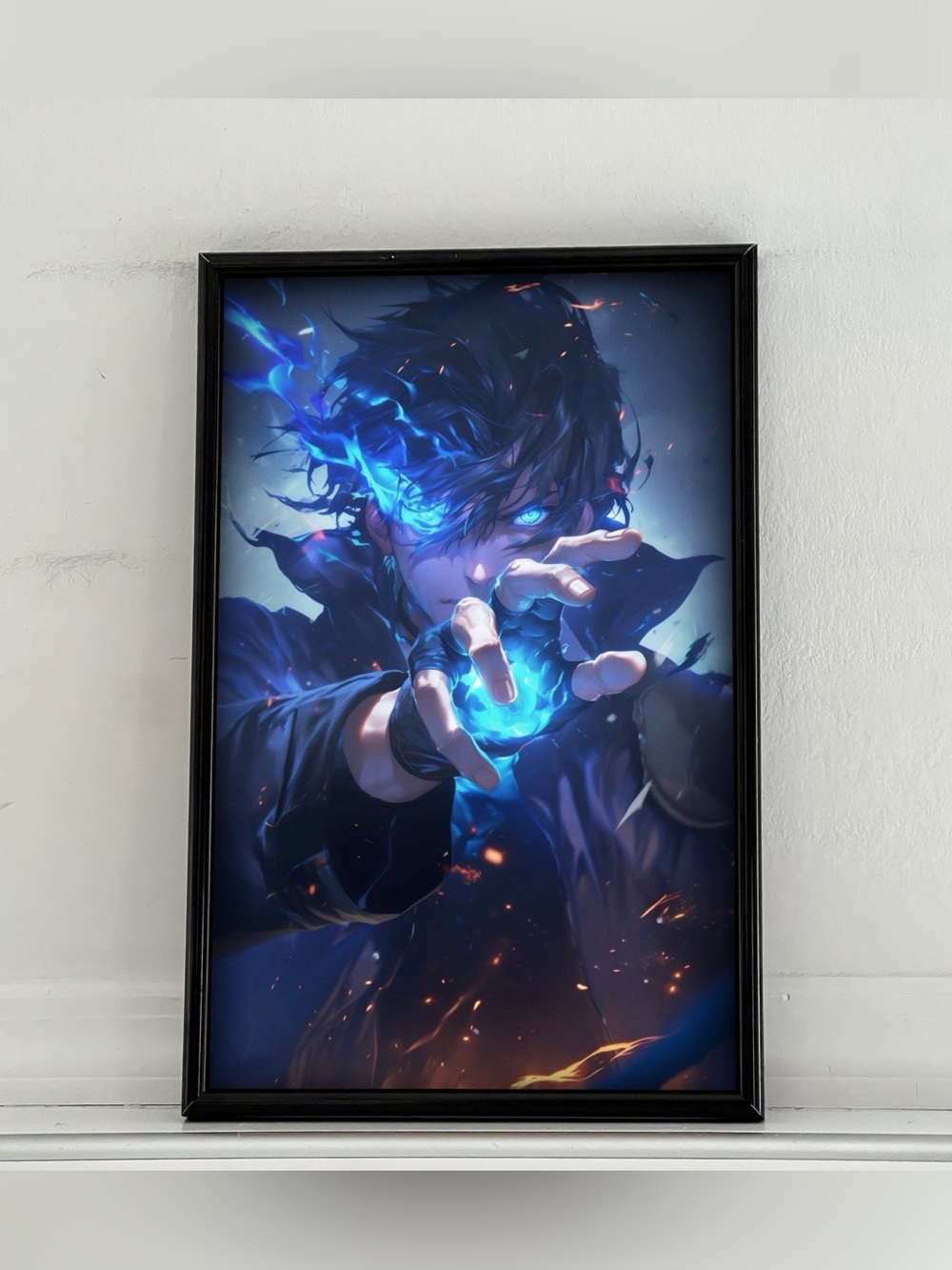 Solo Leveling Sun Jinwoo Anime Poster